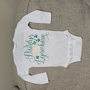 Daddy's Leprechaun onesie